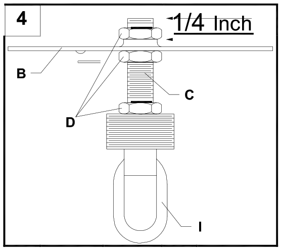 Parrot Uncle BB8816-4 4-Light Chandelier - 7