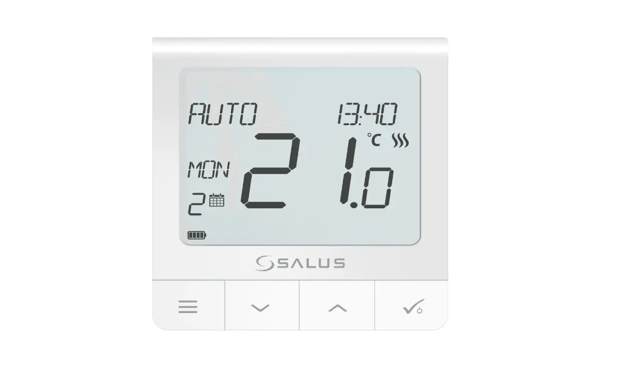 Salus Sq610rf Wireless Slim Underfloor Thermostat User Manual