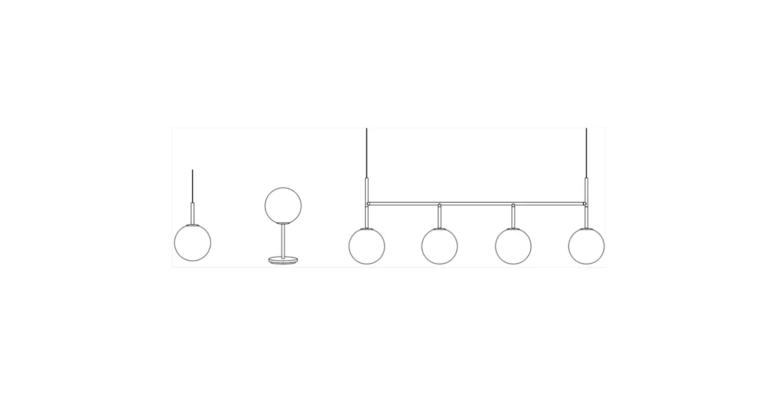 Homeless Tr Bulb Suspension Frame Pendant Lamp 125*45cm Instruction Manual