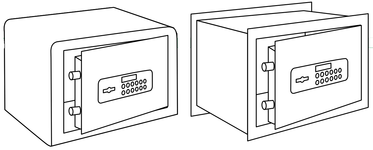 ARREGUI SUPRA SAFE Electronic Opening + Key Safe