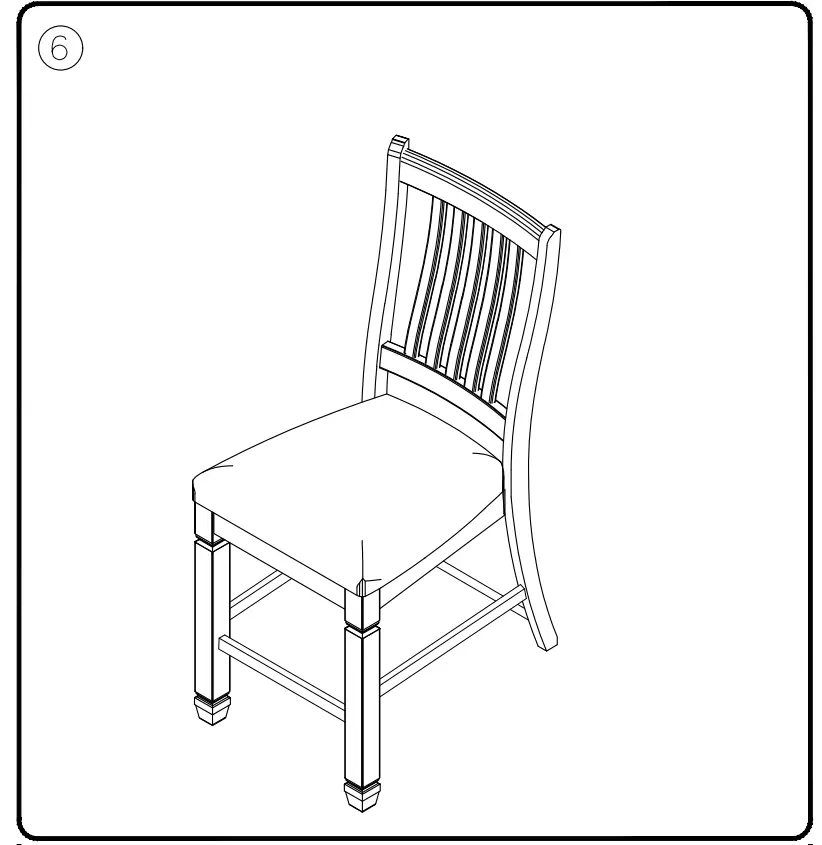 ASHLEY D647-124 Bolanburg Counter Height Bar Stool - Figure 5