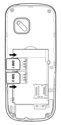Inserting and removing the SIM card