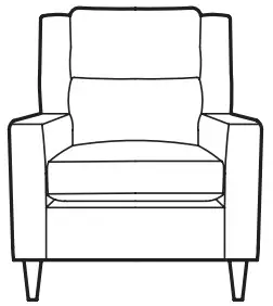 STICKLEY 96 9185 86 Woodlands Sock Arm Sofa - Figure 10