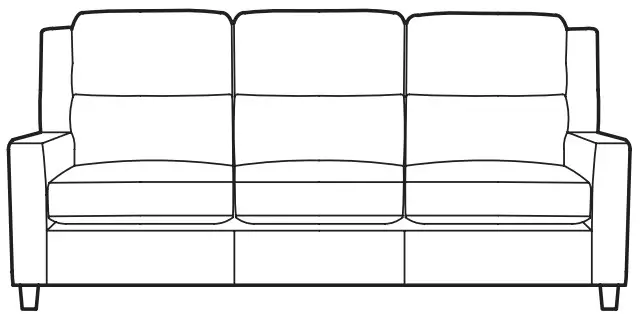 STICKLEY 96 9185 86 Woodlands Sock Arm Sofa - Figure 2