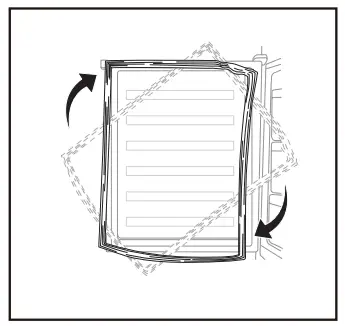 ETA335690000C Refrigerator combi - Freezer door