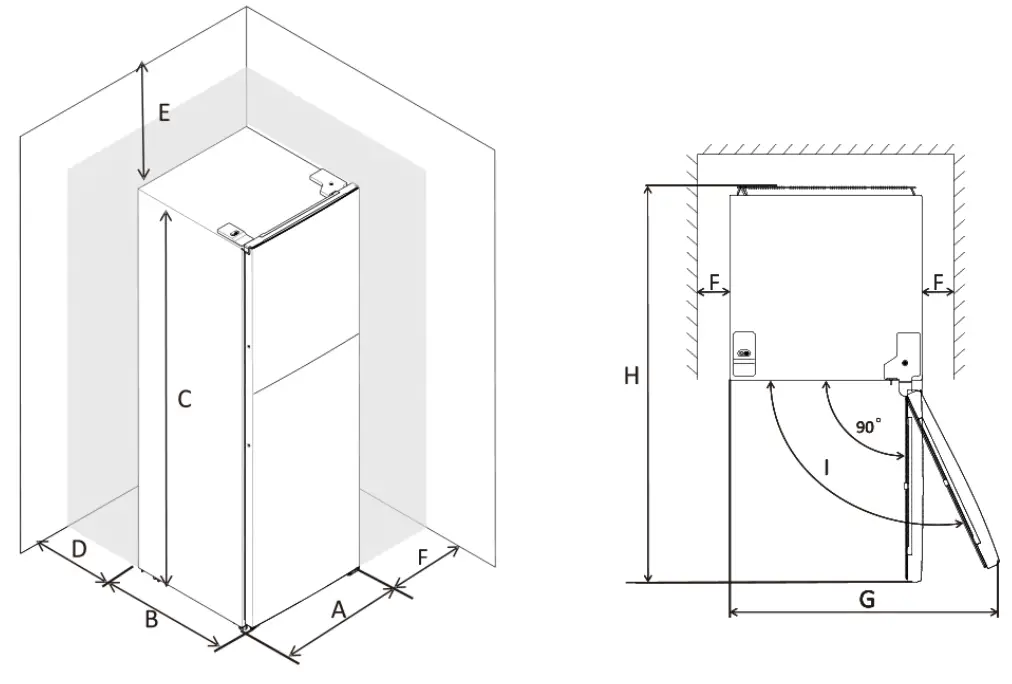 ETA335690000C Refrigerator combi - Requirement