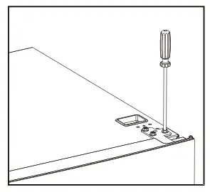 ETA335690000C Refrigerator combi - Unscrew top hinge