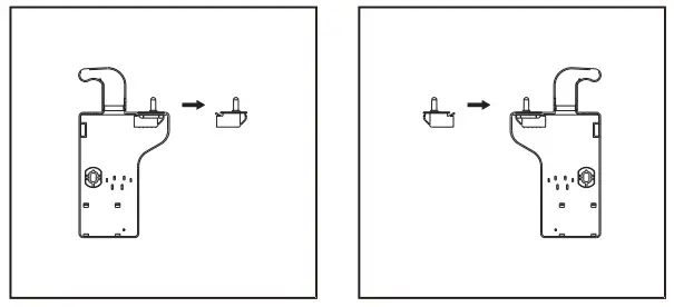 ETA335690000C Refrigerator combi - hinge cover
