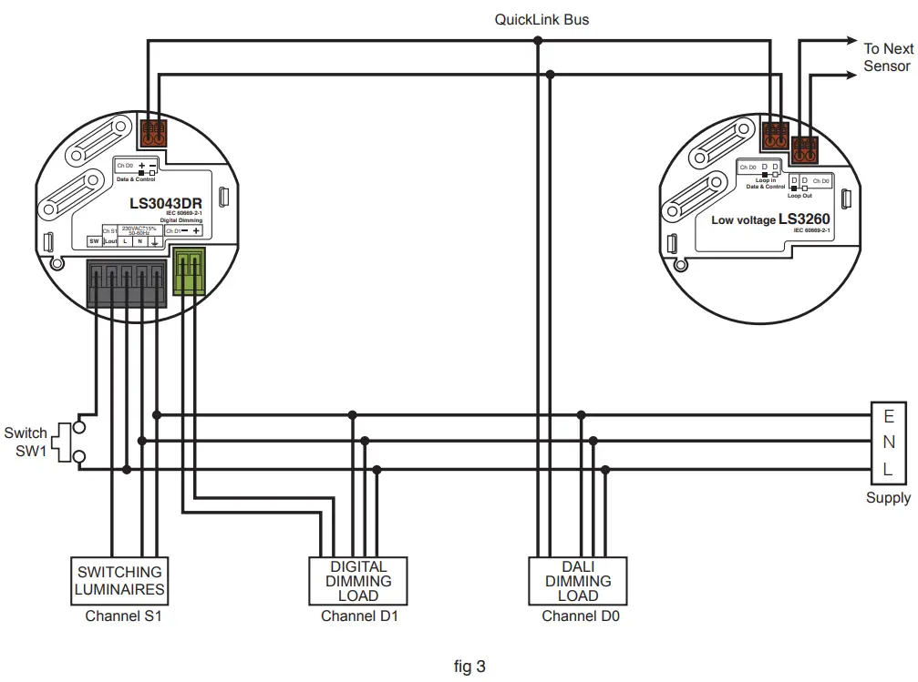 Adding an Extra Low Voltage Sensor Using QuickLink Bus