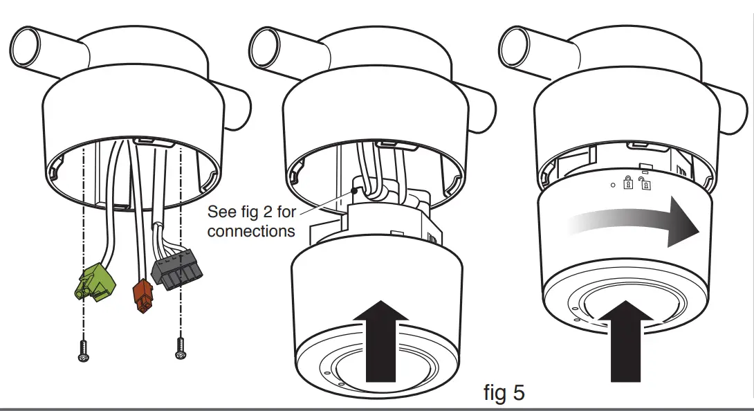 Fixing to Ceiling – Surface Mounting (optional)