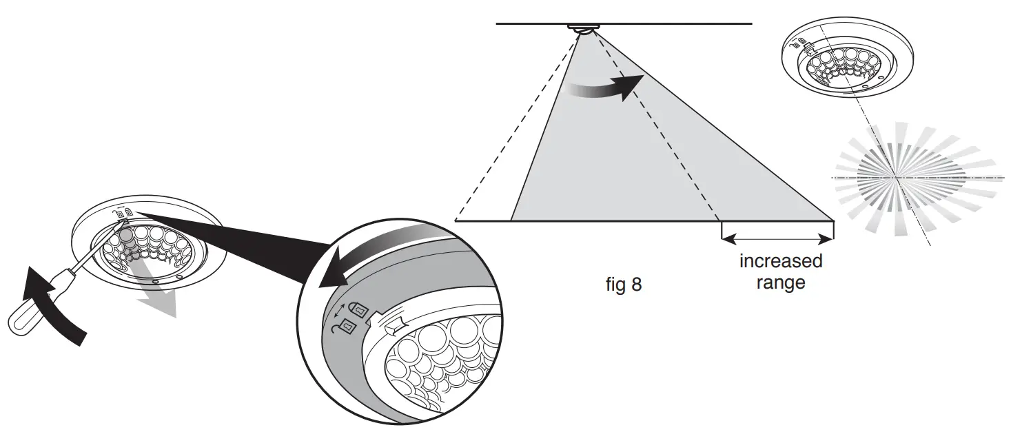 Tilt and Lock the Sensor