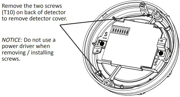 POTTER PAD100 IB Photoelectric Smoke Detector - Figure 7