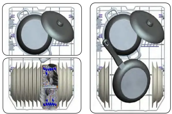SHARP QW NS1CF49EI ES Dishwasher - Basket