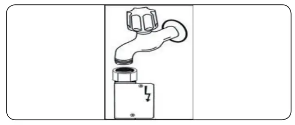 SHARP QW NS1CF49EI ES Dishwasher - Water inlet hose 1