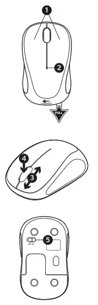 logitech M235 Wireless Mouse - overview 4