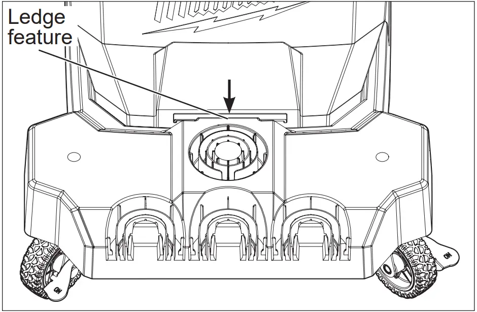 milwaukee M18 FVC45L Wet and Dry Vacuum Cleaner - Vacuum Cart