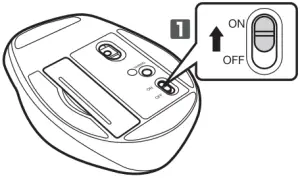 M-XGL10BB - Turning the power on