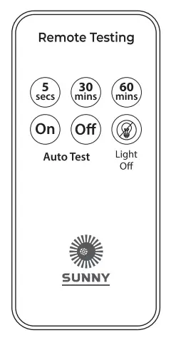 SUNNY MEL Series Self Contained Emergency Light - fig