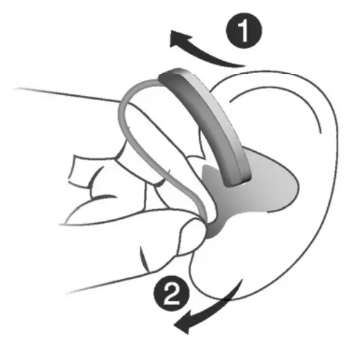 Removing a hearing instrument