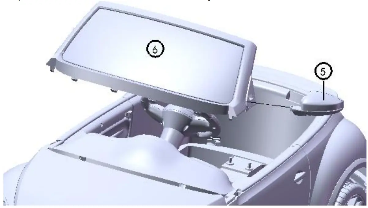 Volkswagen TS-303 Beetle Licensed 12v Battery Kids Ride -fig 6