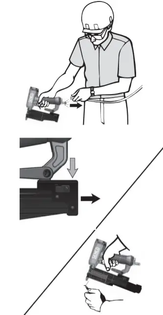 KYOCERA SENCO Micro Pinners- Push latch