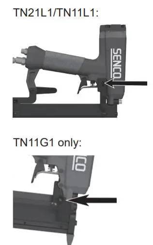 KYOCERA SENCO Micro Pinners- TOOL USE 1