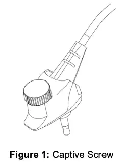 Figure 1 Captive Screw