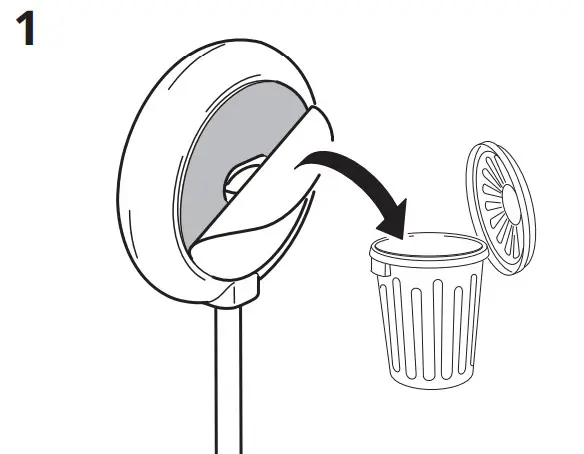 IKEA 204.510.63 HALVKLART LED Cabinet Spotlight - 1