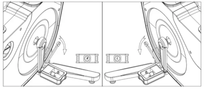 kogan FSDESKBIKWA Home and Office Exercise Bike with Height Adjustable Desk- ASSEMBLY2