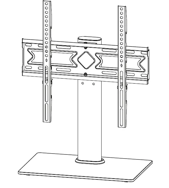 MOUNTUP MU0036 Universal Swivel TV Stand