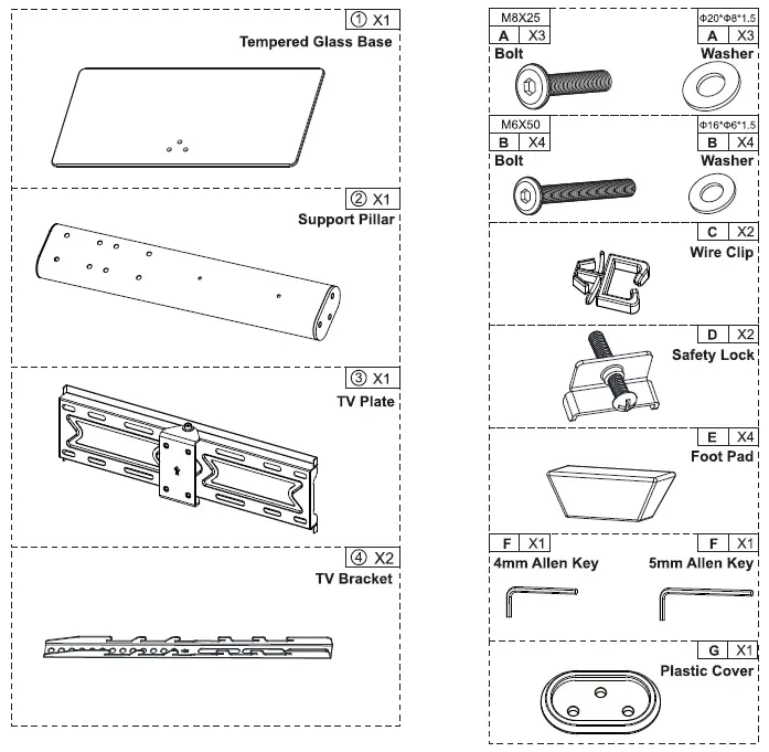 Parts-list
