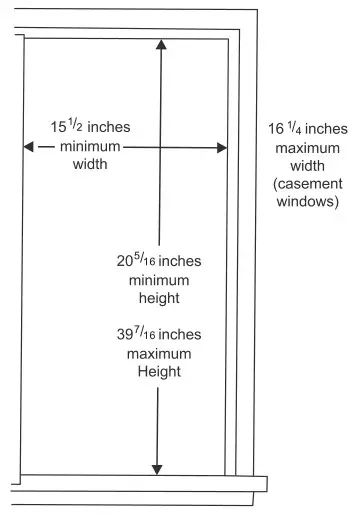 GLOBAL Window Air Conditioner 293082 - Choose a proper sized window