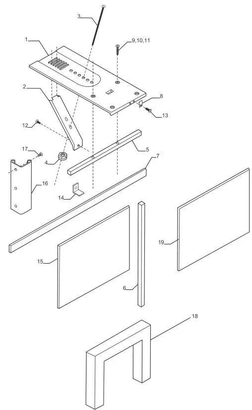 GLOBAL Window Air Conditioner 293082 - Installation kit contents