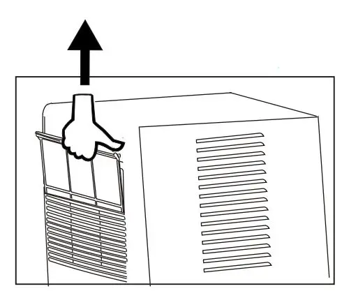 GLOBAL Window Air Conditioner 293082 User Manual - Air Filter Cleaning