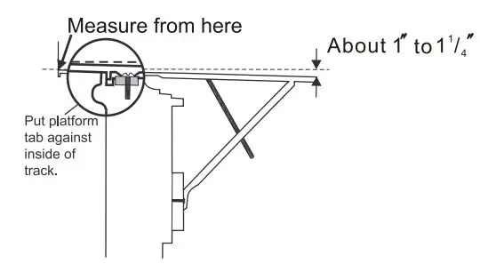 GLOBAL Window Air Conditioner 293082 User Manual - Place platform assembly