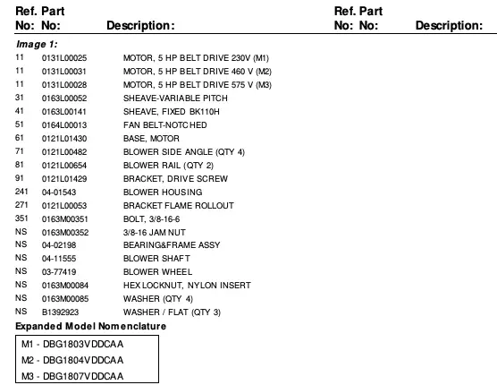 Blower Assembly-Table