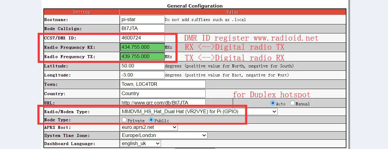 MMDVM Duplex Hotspot Support DMR fig10