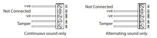 CQR SO-ALTO-WH-G Combined Internal Sounder and Extension Speaker fig3