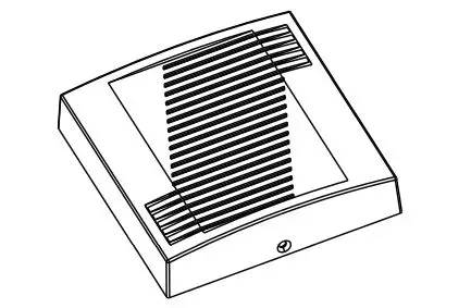 CQR SO-ALTO-WH-G Combined Internal Sounder and Extension Speaker