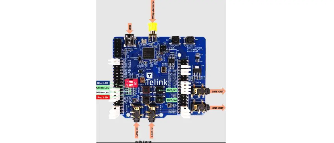 Telink Tlsr9517cbar56d Evb Wireless Headset And Tws Solution User Manual