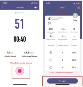 Smart Skipping Rope Free Jumping 2