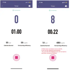 Smart Skipping Rope Time countdown Jumping 2