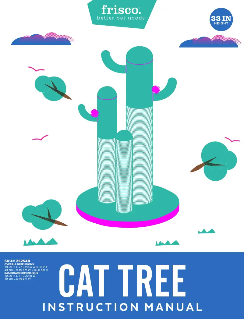 frisco Cat Tree Instructions