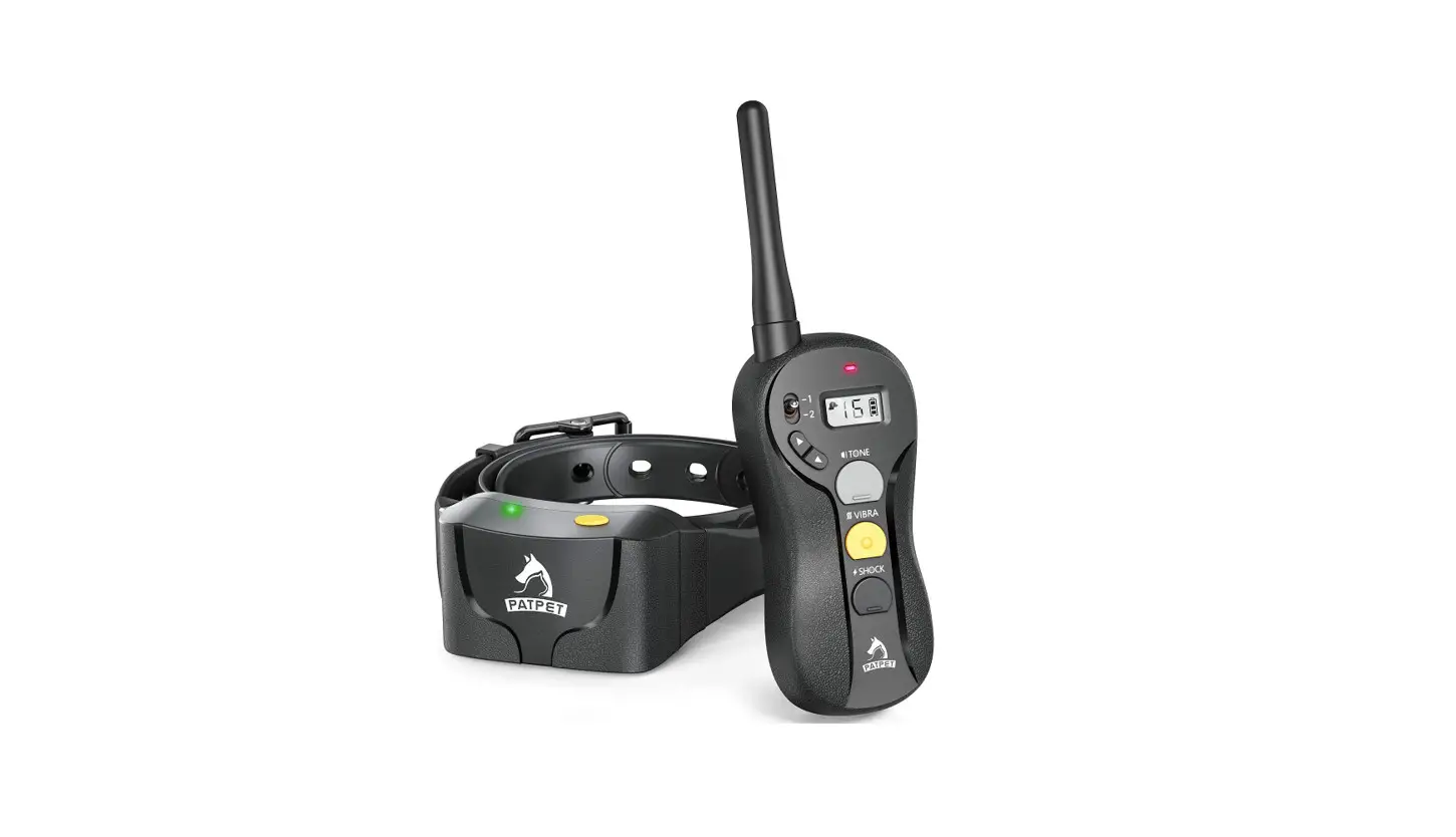 Patpet P-collar 640 Shock Collar For Large Dog User Guide