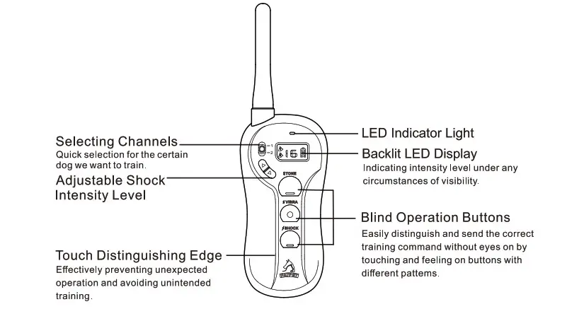 PATPET P Collar 640 Shock Collar for Large Dog - figure 12