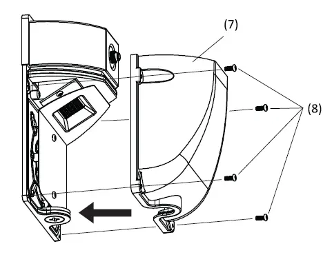 Re-assemble the Fixture Lens