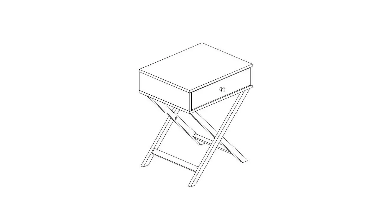 Kogan Ovolliebtwa Ollie Bed Side Table User Guide