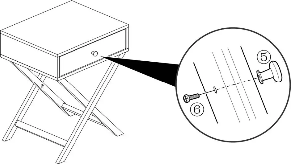 kogan OVOLLIEBTWA Ollie Bed Side Table fig9