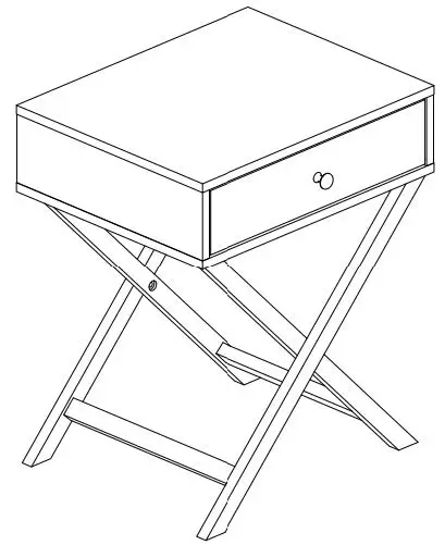 kogan OVOLLIEBTWA Ollie Bed Side Table image