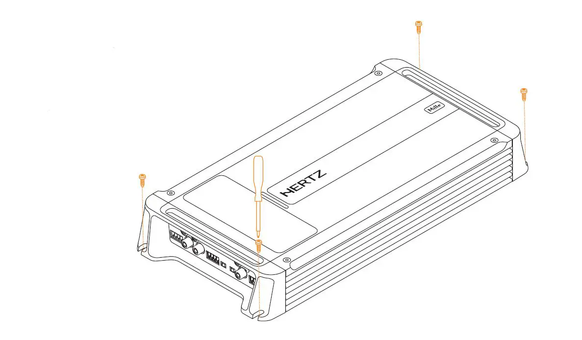 HERTZ ML POWER 4 Mille ML Power 4-Channel Car Amplifier fig3